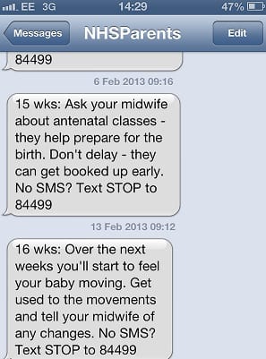 SMS-example